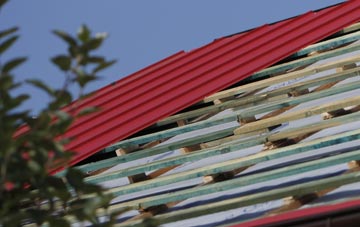 Pentre Broughton corrugated roofing costs